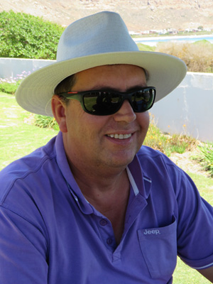 Rudy Scheepers is the capable MD of Citrusdal Cellars - they are going places!